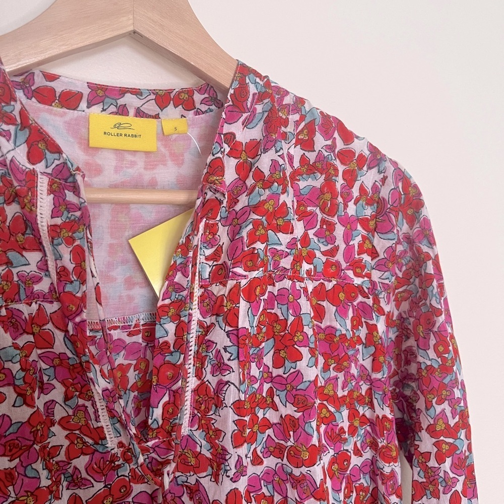 NWT Roller Rabbit Josefina Blouse - Picture 7 of 11